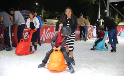 Más de 20 mil asistentes han disfrutado la pista de hielo en Ecatepec; alcaldesa convoca a las actividades navideñas