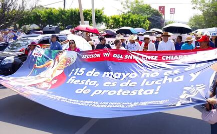 Día del Maestro: Docentes y normalistas marchan en los estados; exigen mejoras laborales y la abrogación de la Ley del ISSSTE de 2007