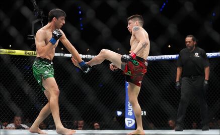 Brandon Moreno logra su primer triunfo en México; derrotó a Steve Erceg en UFC México