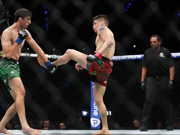 Brandon Moreno logra su primer triunfo en México; derrotó a Steve Erceg en UFC México