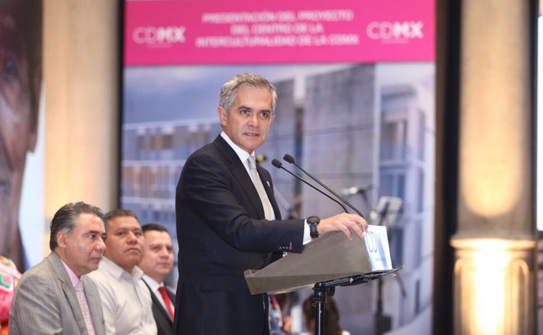El jefe de gobierno, Miguel Ángel Mancera (Foto tomada de Twitter @ManceraMiguelMX)