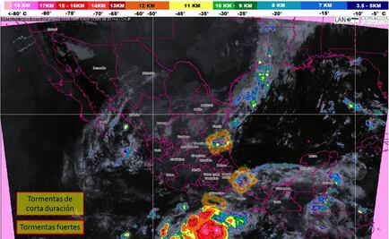 Frente frío 2 dejará tormentas y bajas temperaturas en estados del noreste