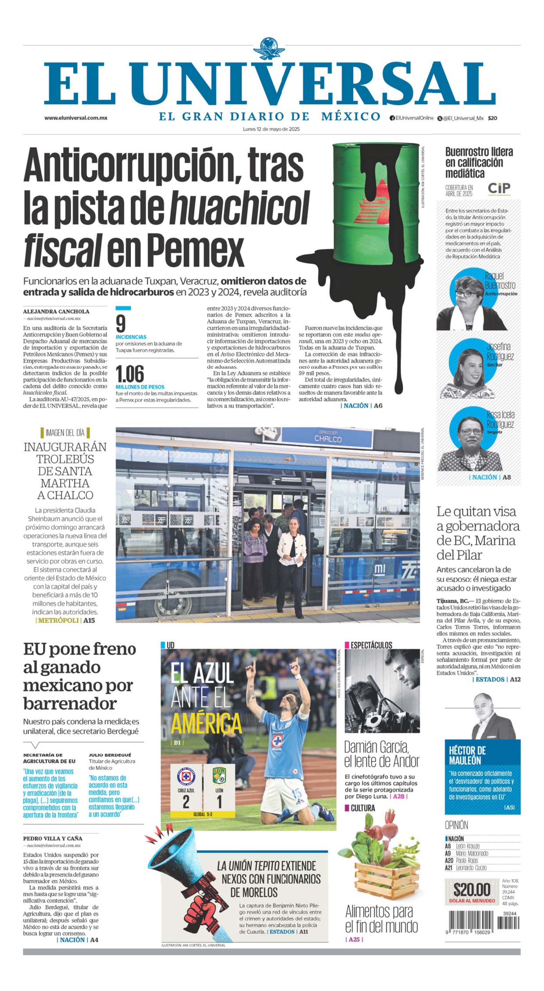 Portada impresa