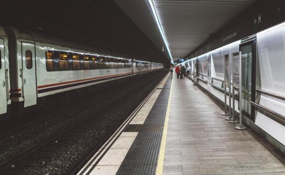 Estación de metro en Barcelona, España. Foto: iStock