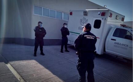 Despliegan 528 agentes federales en hospitales del IMSS e ISSSTE