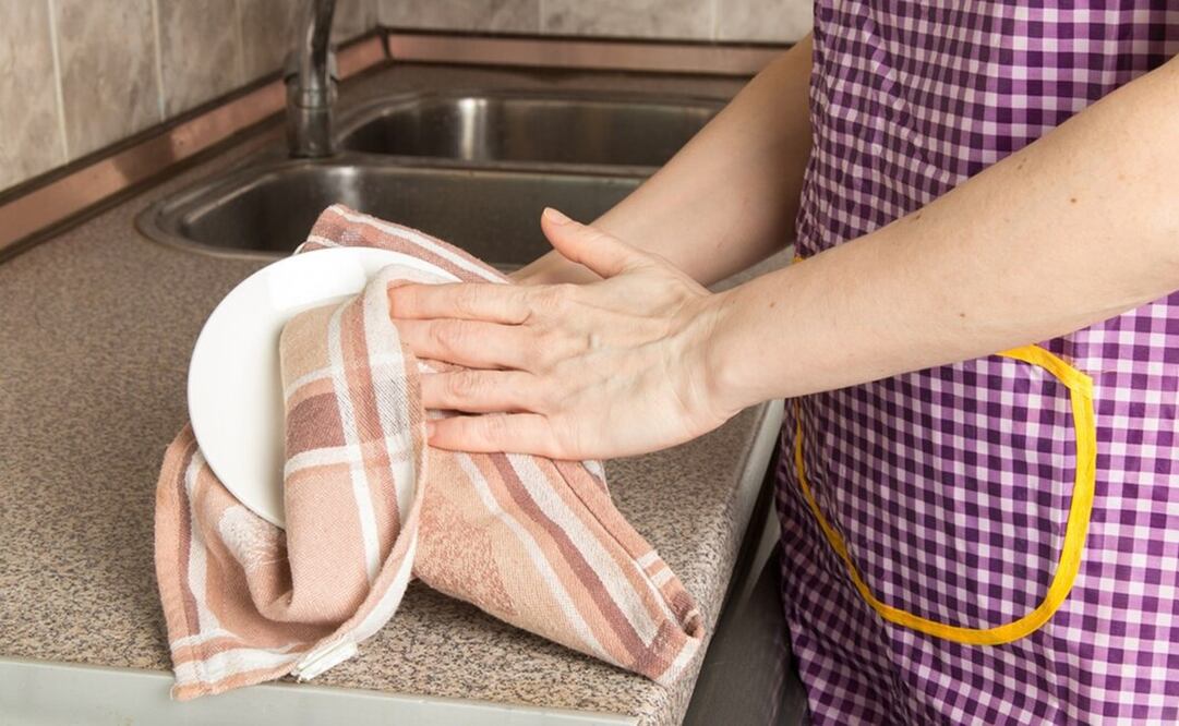 Trapo de cocina. Foto: Freepik