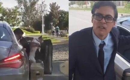 Viral: Captan momento en el que hombre abandona un perrito