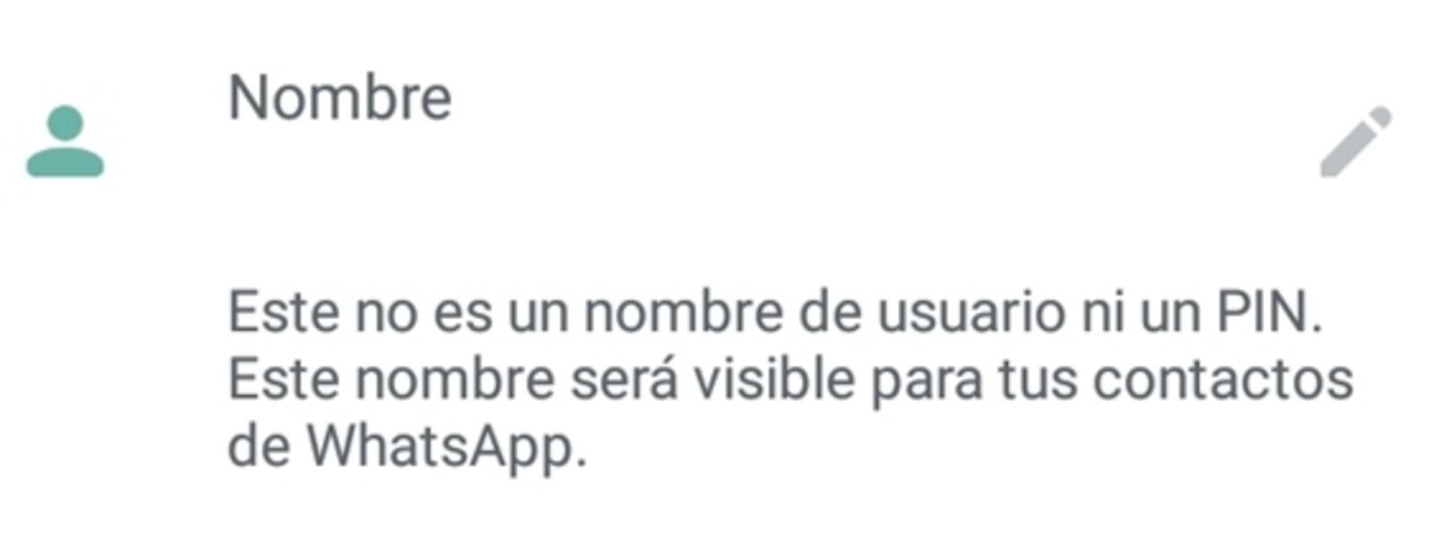 Así puedes poner tu nombre en blanco en WhatsApp
