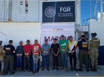 Detienen a 8 de “Los Granados” en Guerrero; involucrados en enfrentamiento de Tecpan que dejó 19 muertos