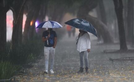 Por persistencia de lluvias, activan alerta naranja y amarilla en la CDMX