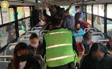 En 8 meses, detienen a 419 por robo en transporte público en la CDMX