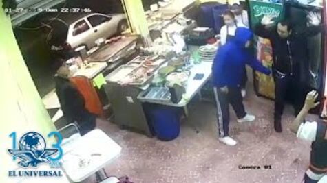 Captan asalto a taquería en Xochimilco