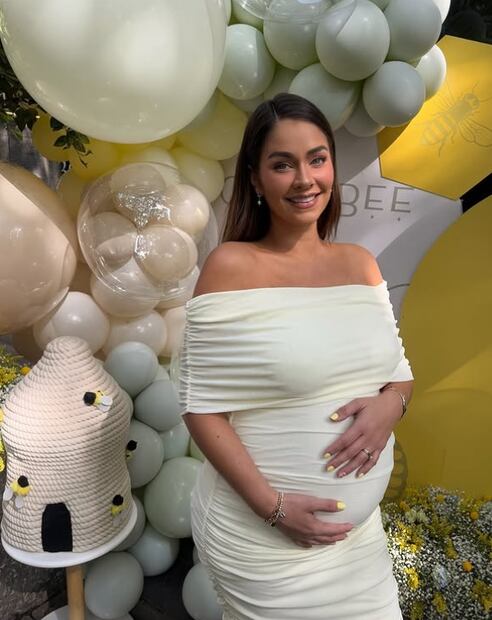 Claudia Martin, en la dulce espera del nacimiento de su primer hijo. 
Foto: Instagram claudia3martin