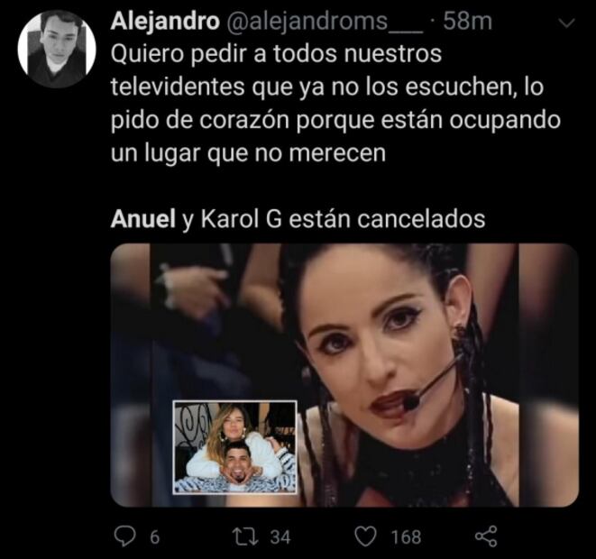 Anuel AA y Karol G desatan polémica por ¿criticar video de Bad Bunny?