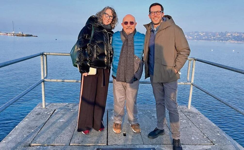 Sandra L. Babcock, abogada de César; Fierro y Santiago Esteinou. Foto: Piano Distribución
