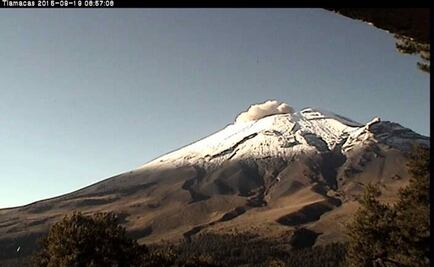 Popocatépetl volcano registers 61 exhalations and 6 explosions