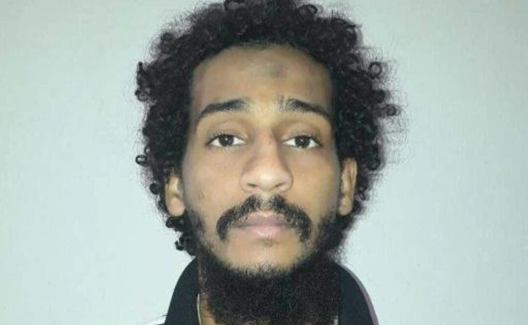 Combatiente del grupo Estado Islámico (EI) El Shafee el Sheij. Foto: AFP