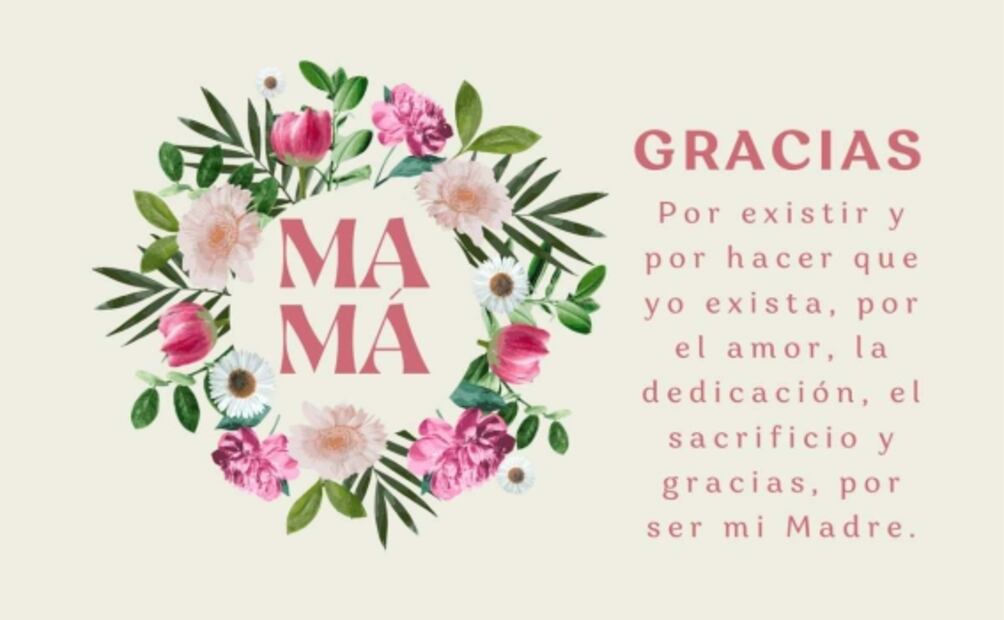 Felicitaciones para mandar por WhatsApp el Día de las Madres