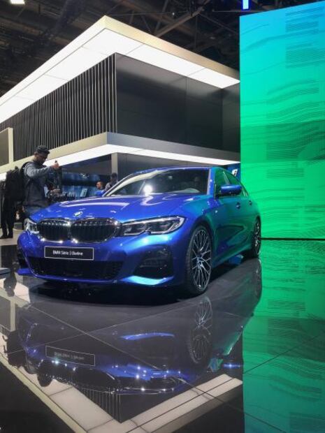 BMW presenta nueva generación del Serie 3 en París 