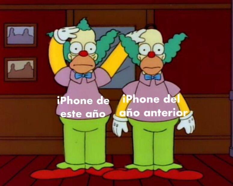 Memes iPhone 16. Foto: Redes sociales