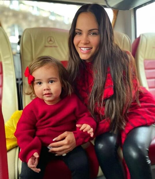 Vida Isabelle, la hija de Natti Natasha y Raphy El Pina (Fuente Instagram @vidaaisabelle)
