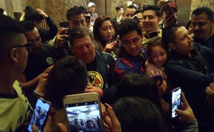 Miguel Herrera desató la locura en el hotel del América