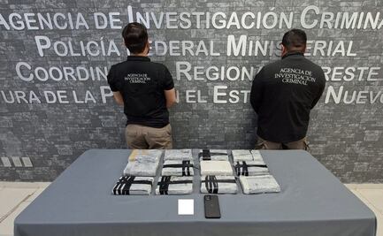 Detienen a hombre que transportaba 12 kilos de fentanilo en Sabinas Hidalgo, NL