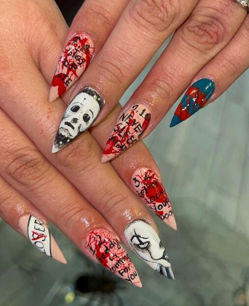 Los mejores diseños de uñas perfectos para Halloween