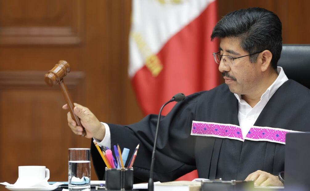 Hugo Aguilar, ministro presidente de la Suprema Corte de Justicia de la Nación. Foto: Especial