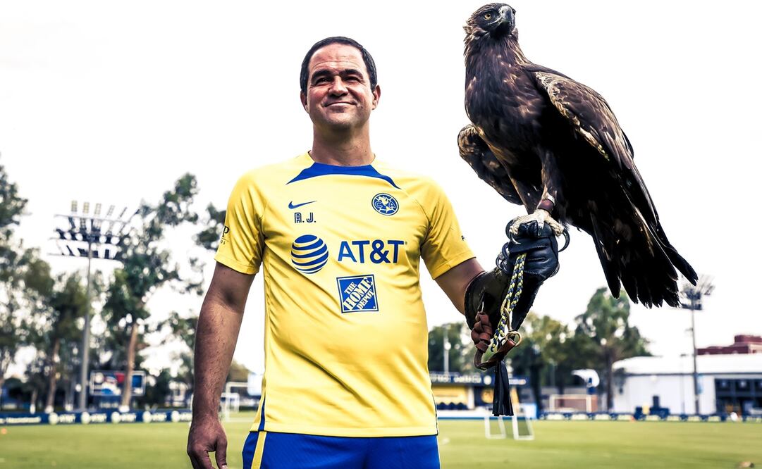 Andre Jardine en su presentación con el América / Foto: Club América