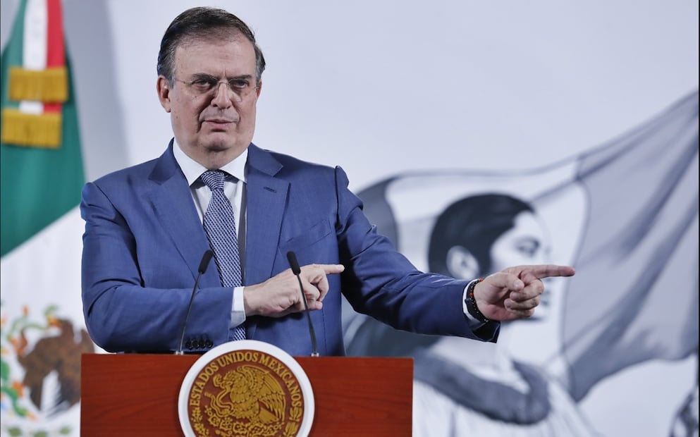 Ebrard Casaubón aseguró que México va “por buen camino” en las conversaciones con Estados Unidos, tras el nuevo freno a los aranceles, después de la llamada entre la presidenta Claudia Sheinbaum Pardo y el mandatario estadounidense Donald Trump. Foto: EFE