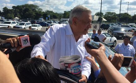 AMLO llega a Tabasco; supervisará trabajos en refinería Dos Bocas