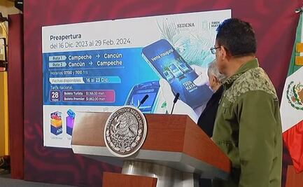 Tren Maya: Así será la inauguración el 15 de diciembre, “a reserva de los últimos detalles”