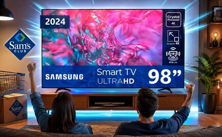 Sam's Club liquida pantalla Samsung 4K de 98 pulgadas con ahorro de más de 27 mil pesos; ¿cómo aplicar la oferta?