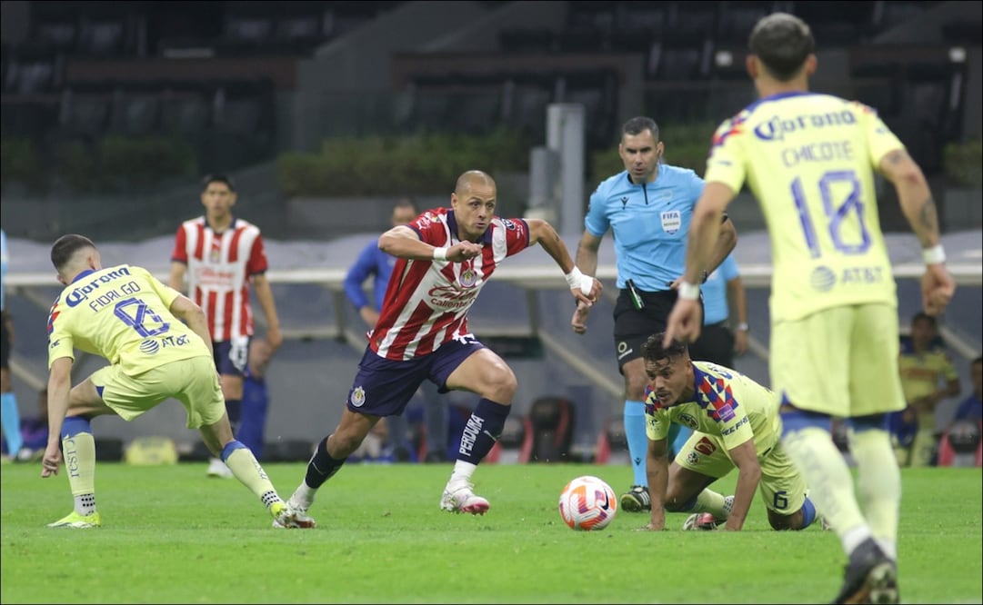 Chivas ganó al América pero el global dio el pase a las Águilas en la Concachampions - Foto: Carlos Mejía / EL UNIVERSAL