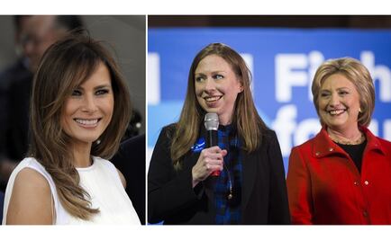 Melania Trump agradece a Chelsea Clinton por defender a su hijo Barron