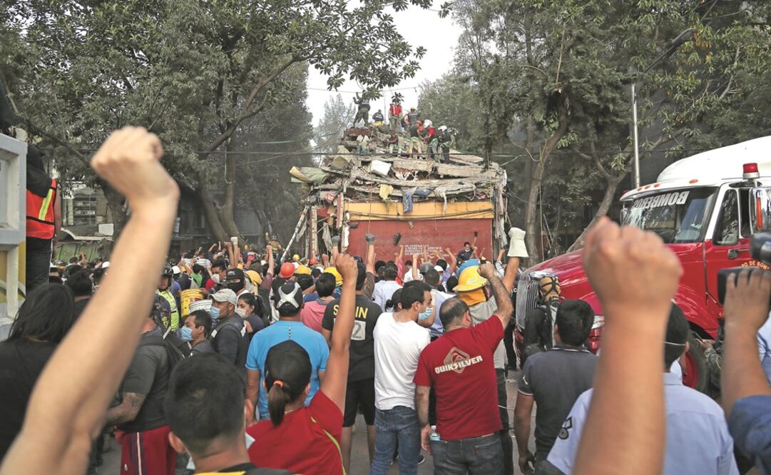 Imagen de los daños causados en la colonia Las Torres en Tasqueña. Foto: Archivo