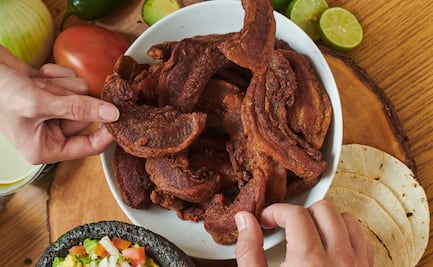 ¿Cuánto cuesta el kilo del chicharrón de la Ramos?
