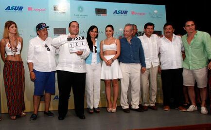 Inicia rodaje de "La paloma y el Cuervo" en Playa Mujeres