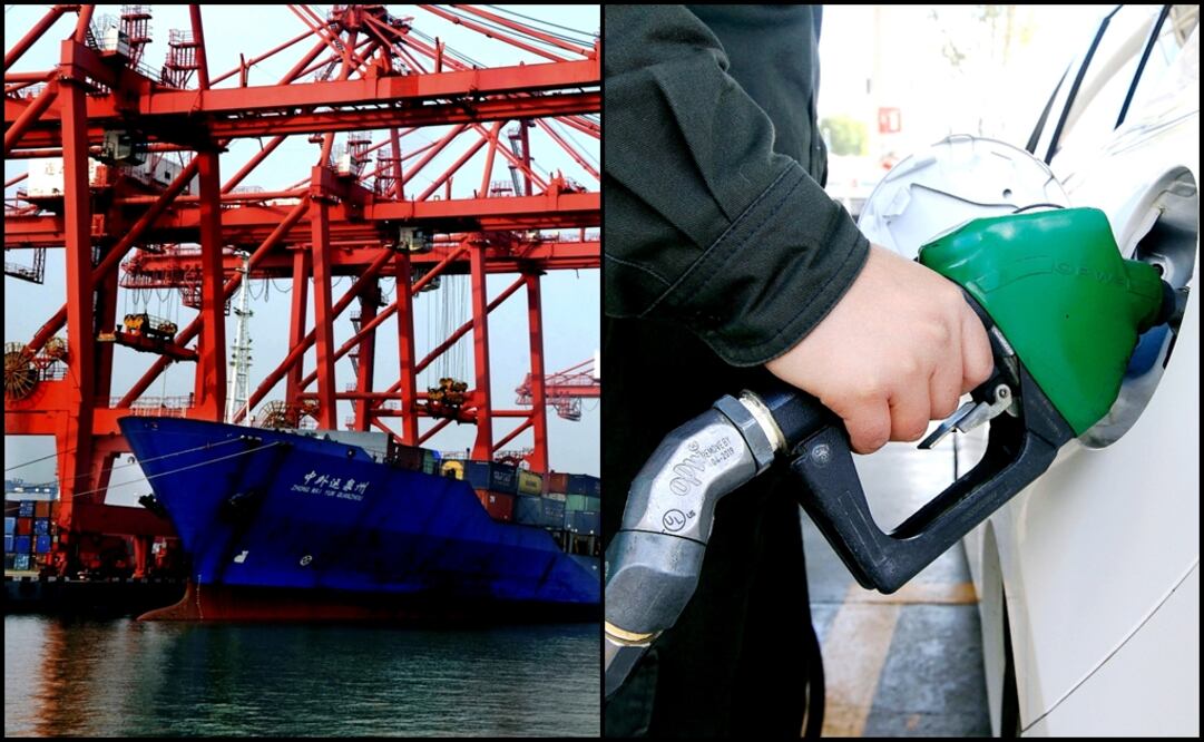The presence of gasoline coming from Singapore and Korea is growing more and more frequent in shipments arriving in the country - Photo: China Daily & César Gómez/REUTERS & EL UNIVERSAL