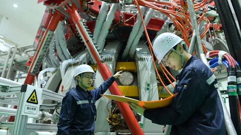 Así es el poderoso "sol artificial" de China para generar energía limpia