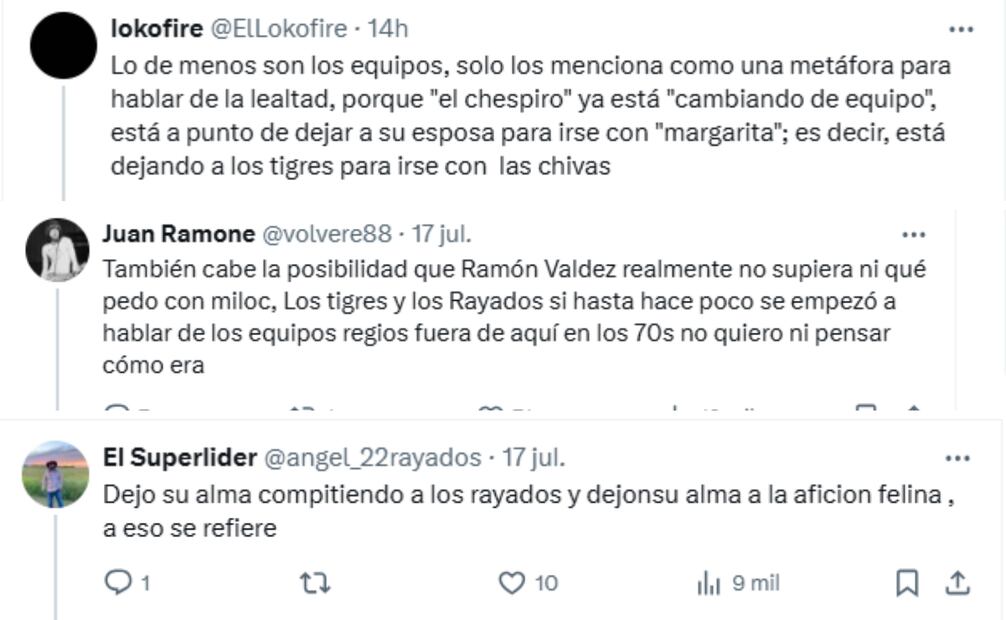 Tras polémica por el guion de la escena, usuarios comentaron sus interpretaciones de la frase usada. Foto: X