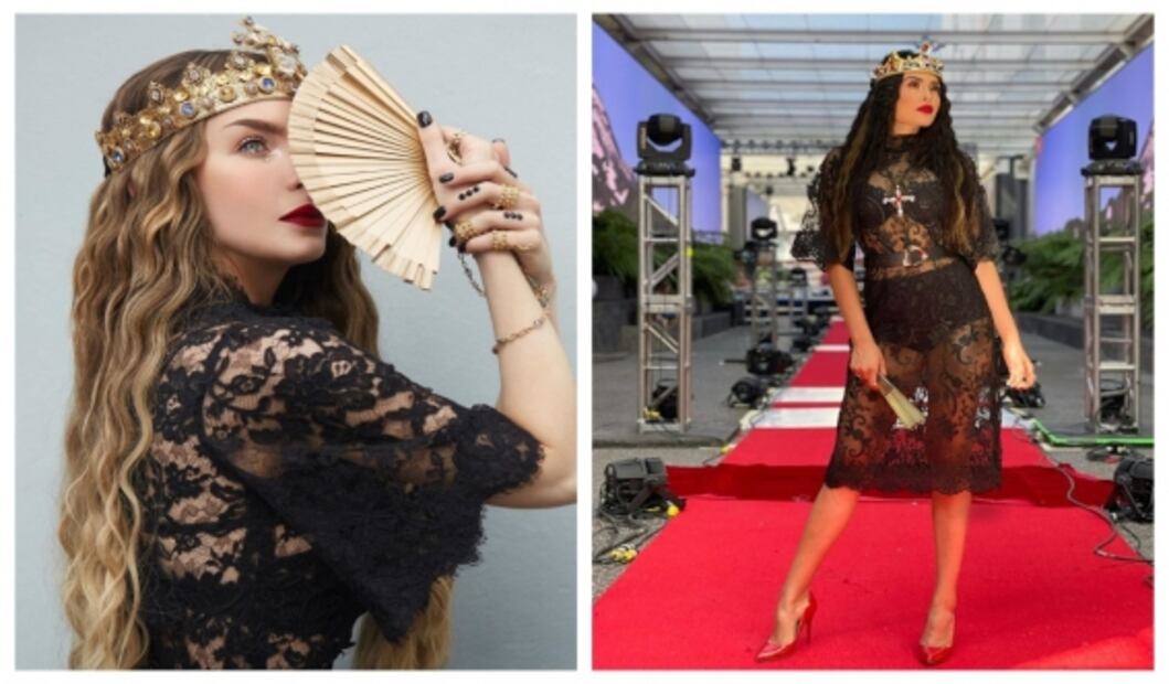 Duelo de estilos: Kristal Silva vuelve a imitar un look de Belinda 