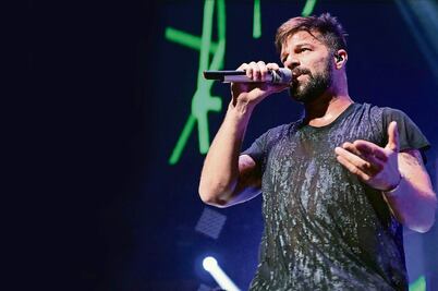 Ricky Martin pide no tener miedo