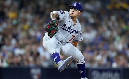 Julio Urías brilla en histórico triunfo de los Dodgers ante Padres