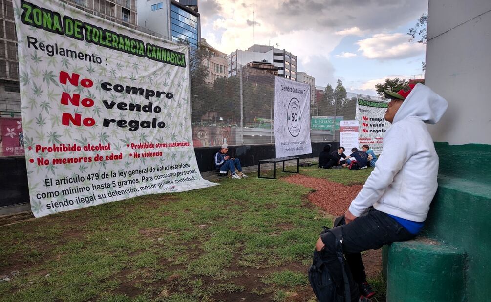 Nuevos espacios de consumo de Cannabis Ciudad de México.
Foto: Luis Camacho | El Universal