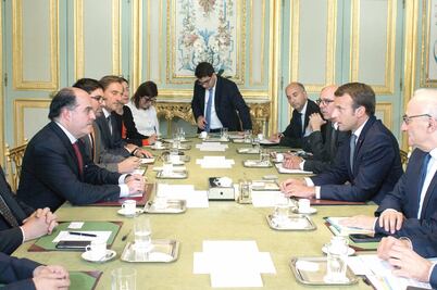 Macron ofreció ayuda humanitaria a Venezuela: Borges