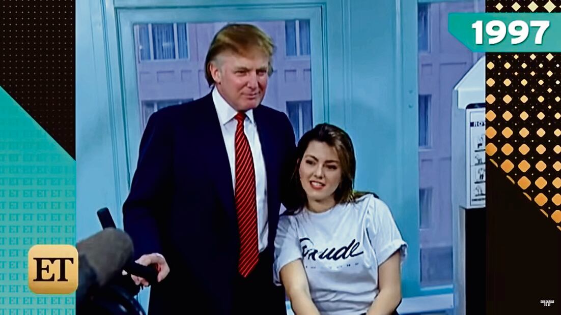 Trump denigró públicamente a la Miss Universo, haciendo que se ejercitara frente a los medios. Foto: Captura de video