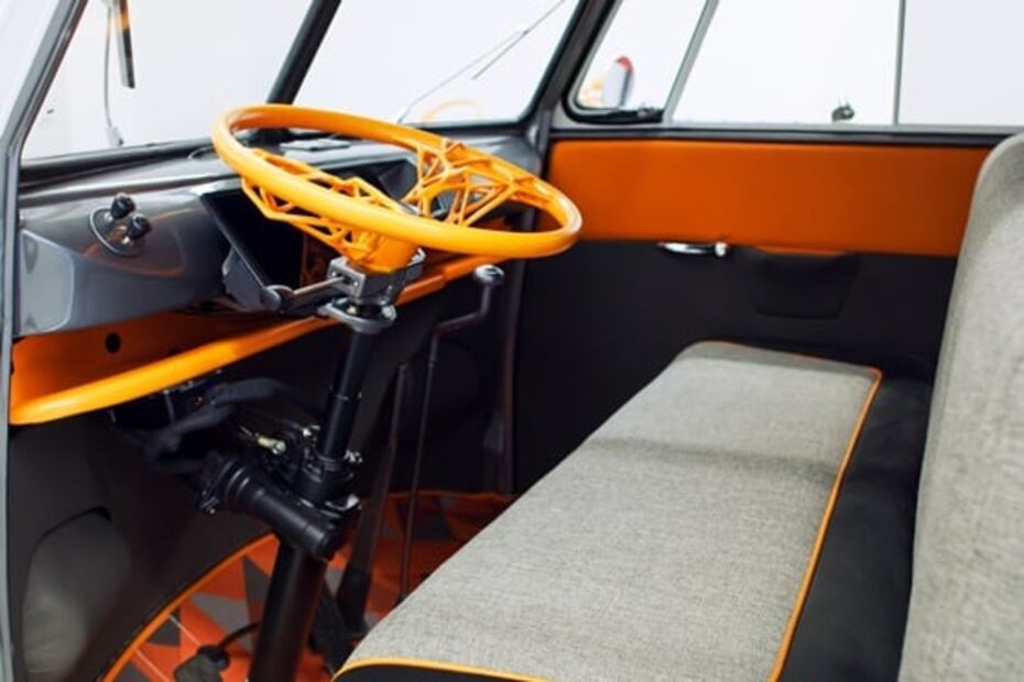 Presentaron la "Combi" eléctrica, VW Tipo 20