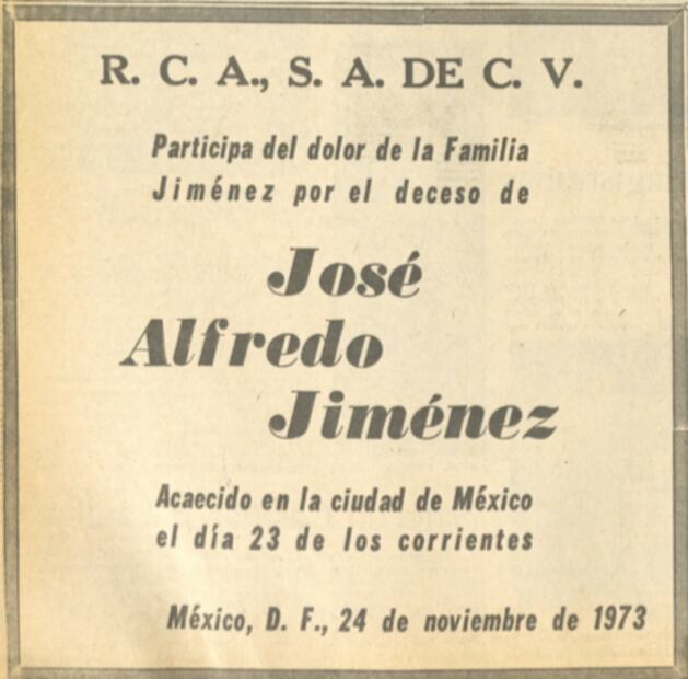 “Mi carrera ha sido mucho más de lo que yo soñé”: José Alfredo Jiménez, en sus propias palabras